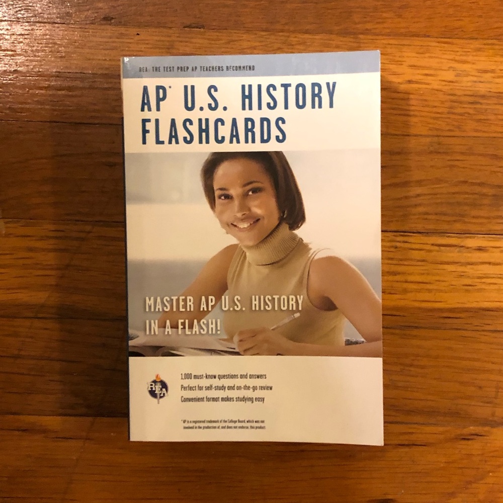 AP United States History Flashcards Book